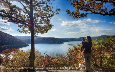 A view over the Edersee