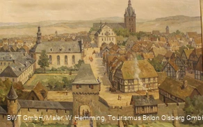 Historische Stadtansicht Brilon