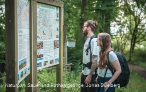 Am Startpunkt in Korbach