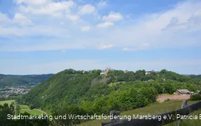 Geopfad Marsberg Blick von der Kalvarienbergkapelle
