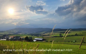 Schöne Ausblicke beim Wandern in Medebach-Oberschledorn