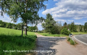 Ausgangspunkt für Wanderungen im Elberndorfer Bachtal