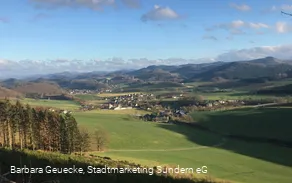Blick nach Visbeck