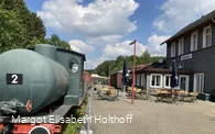 historische Lock "Emma" am alten Bahnhof