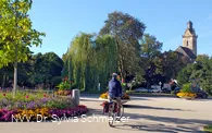 Radfahrer Stadtpark StrotherStr
