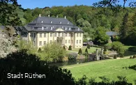 Barockschloss Körtlinghausen auf dem Pilgerweg
