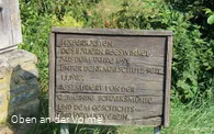 Die Infotafel des Haferkastens