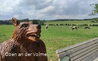 Nahaufnahme des sagenhaften Werwolfs