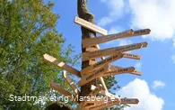 Wegweiser Freizeitanlage Grube Reinhard