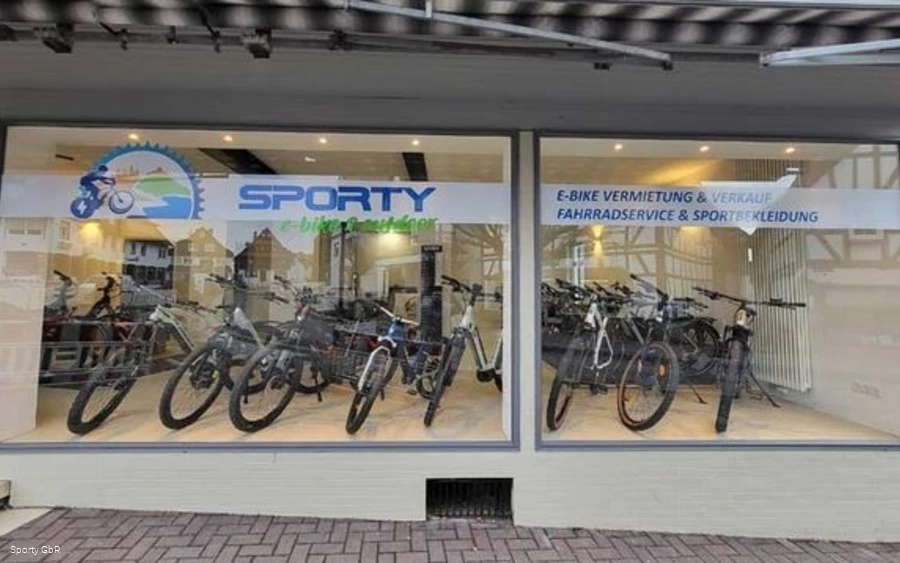 Sporty Fahrradverleih