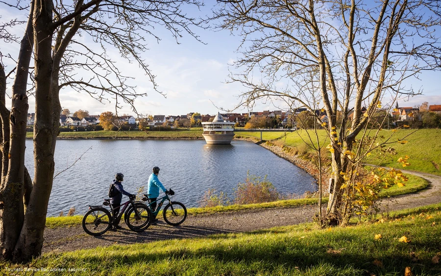 Radler am Twistesee