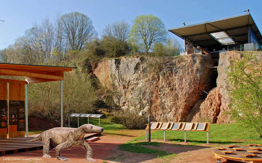 Korbacher Spalte Außenbereich mit Procy