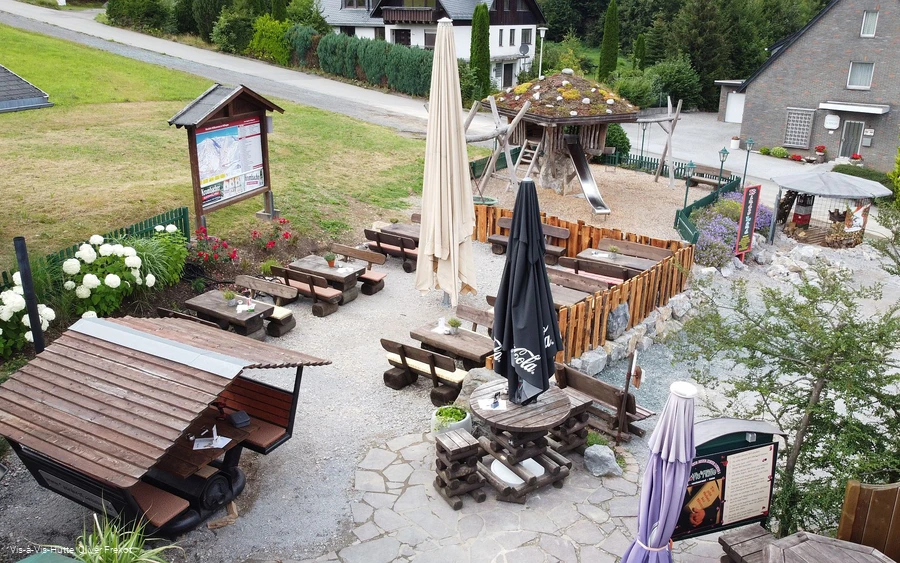 Terrasse Vis-à-Vis-Hütte