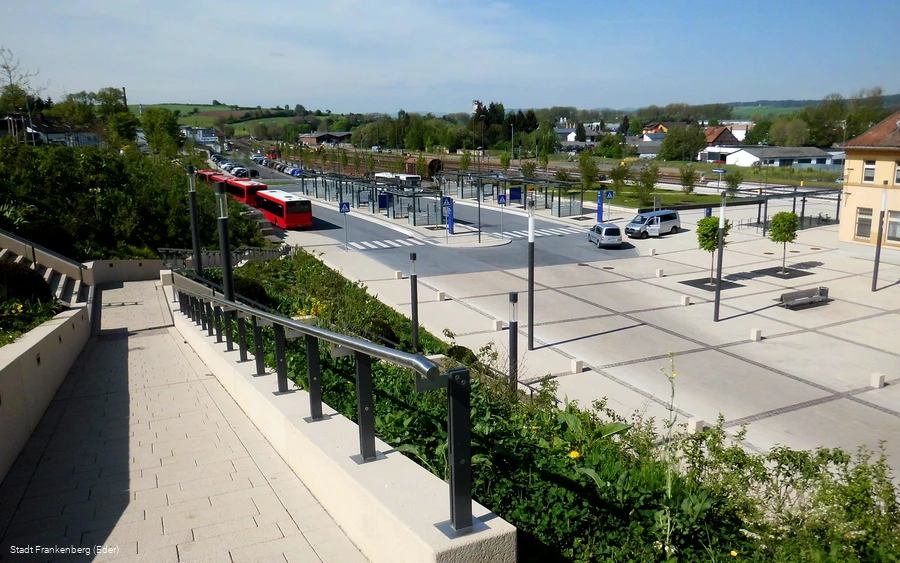 Zugangsweg von der Marburger Straße