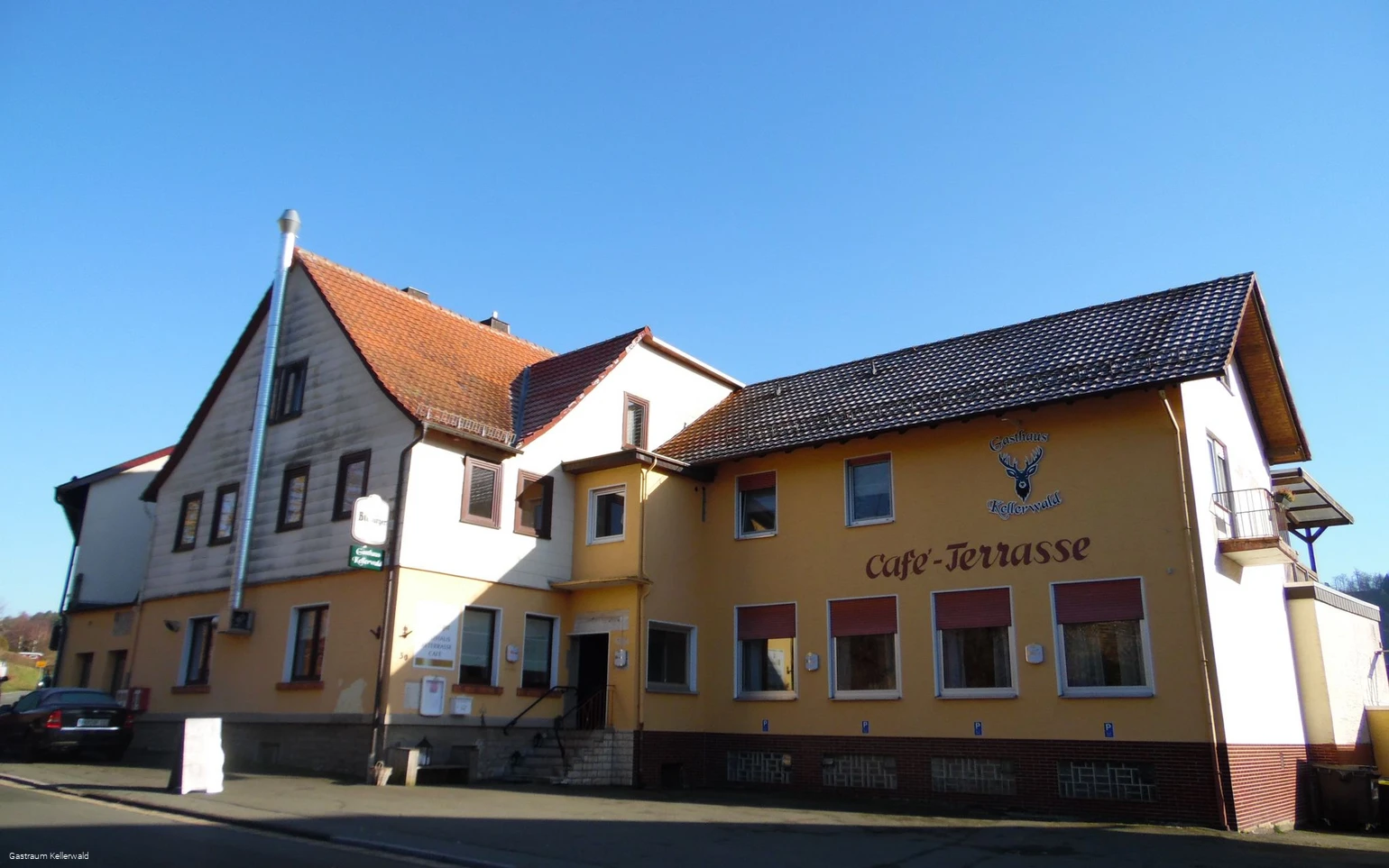 Gasthaus Kellerwald Außenansicht