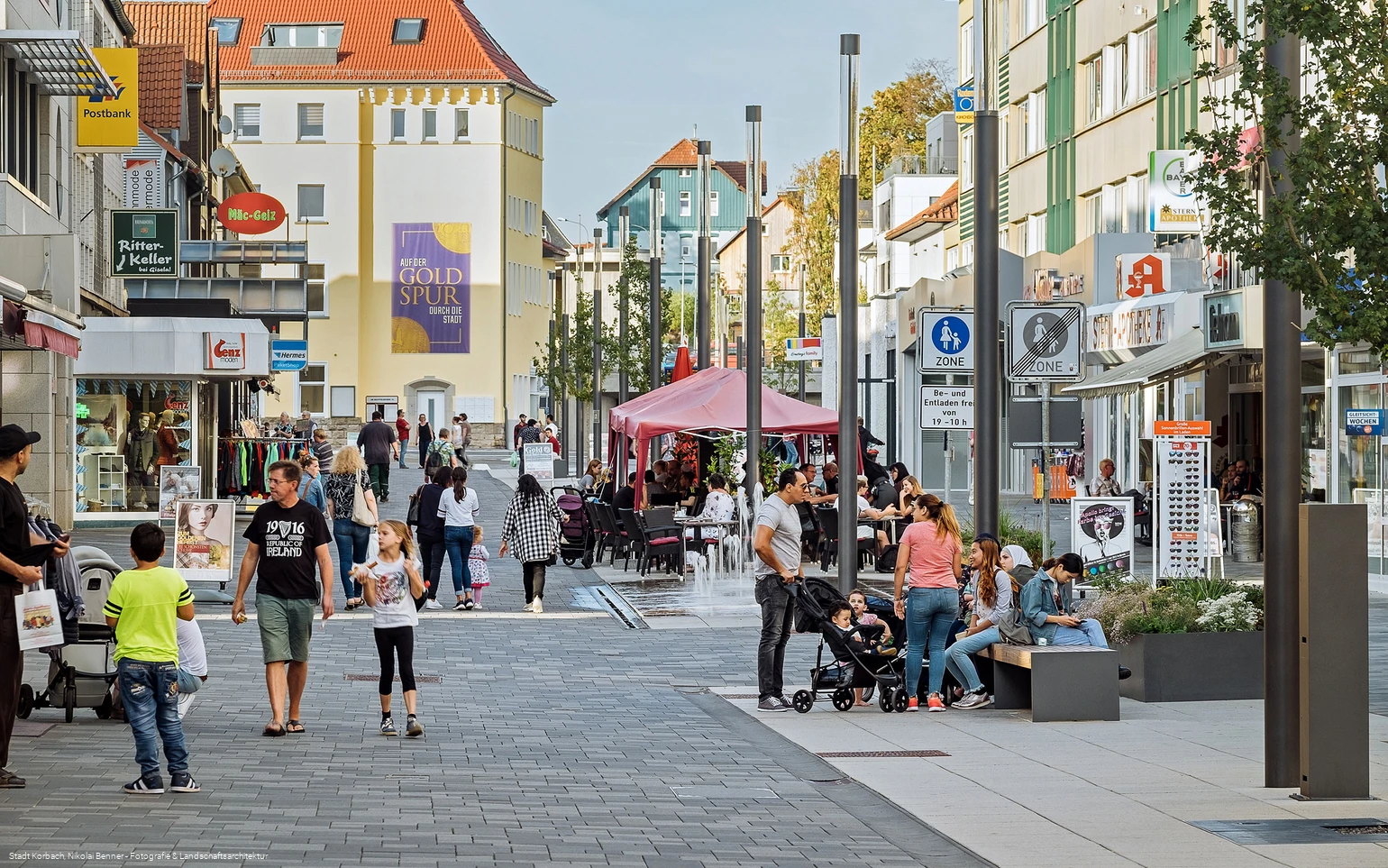 Fußgängerzone Korbach