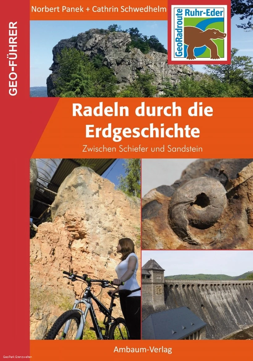 Cover GEO-F&uuml;hrer Radeln durch die Erdgeschichte auf der GeoRadroute Ruhr-Eder