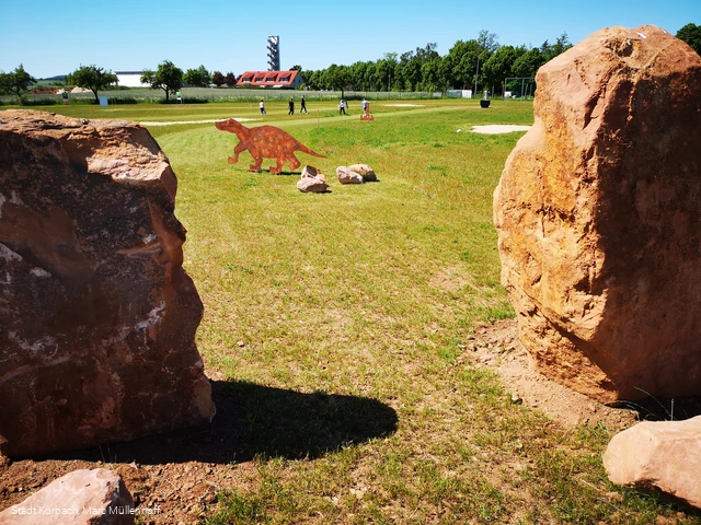 Bolzcourt Fußballgolf