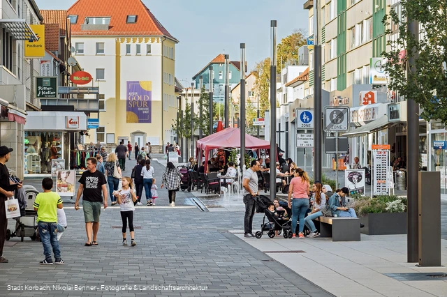 Fußgängerzone Korbach