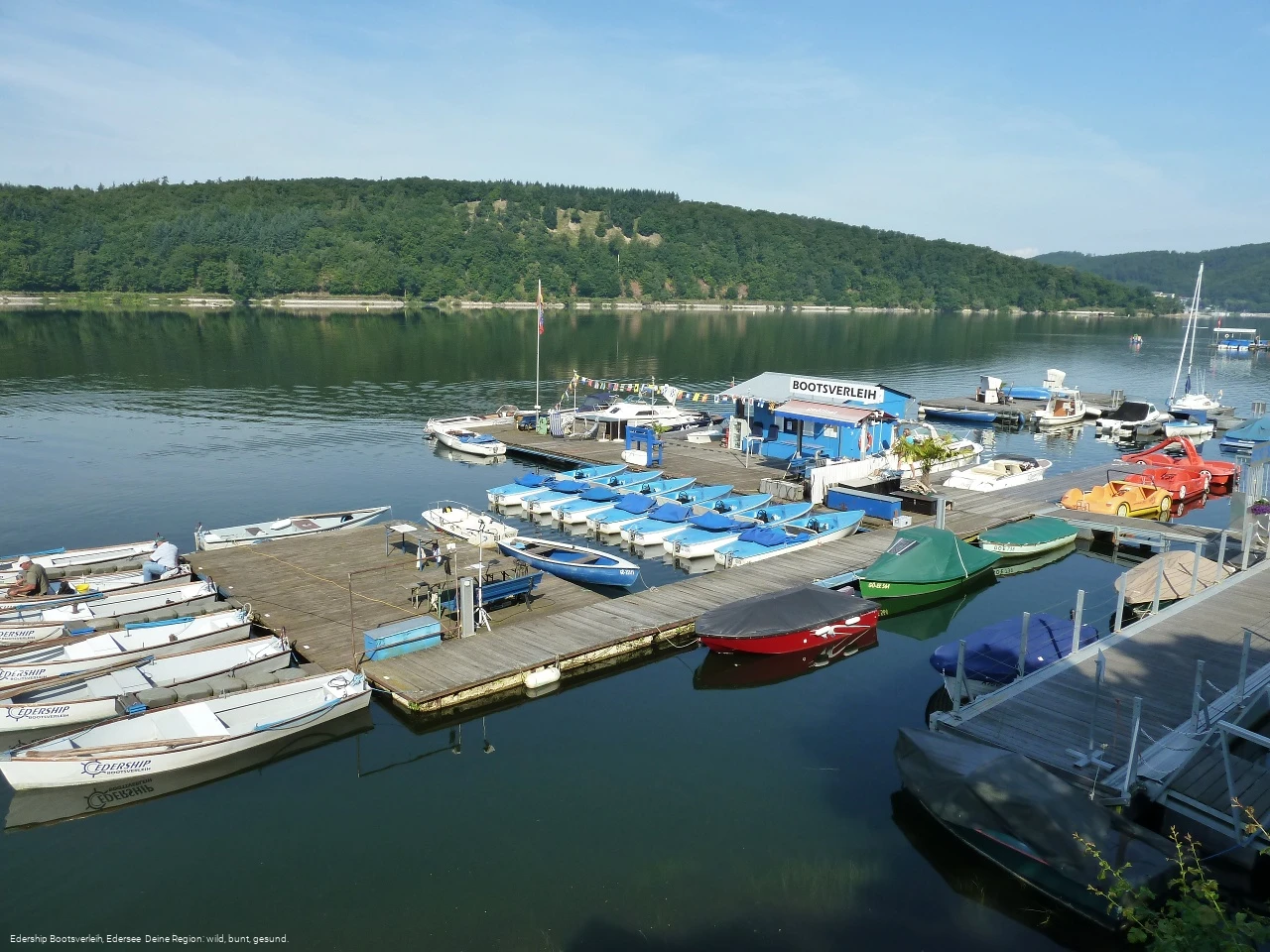 Boote am Edersee
