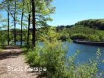 Jubachtalsperre mit Staumauer