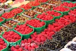 Frische Produkte auf dem Mendener Wochenmarkt