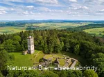 Der Eisenberg - Deutschlands reichste Goldlagerstätte mit Burgruine und Aussichtsturm