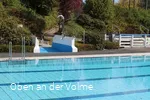 Überblick über das Freibad Valbert