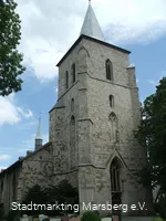 Eingang Stiftskirche Obermarsberg