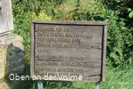 Die Infotafel des Haferkastens