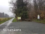 Der Wanderparkplatz Kohlwedertal bei Meschede