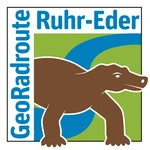 Logo of the Ruhr-Eder GeoRadroute