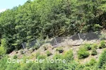 Gesicherter Bereich des Steilhangs