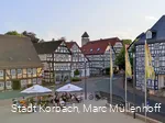 Rathausvorplatz Gastro Fachwerkkulisse