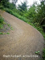 Greentrails Singletrail hoch