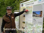 Geoparkgids toont de route van de Ruhr GeoRadroute